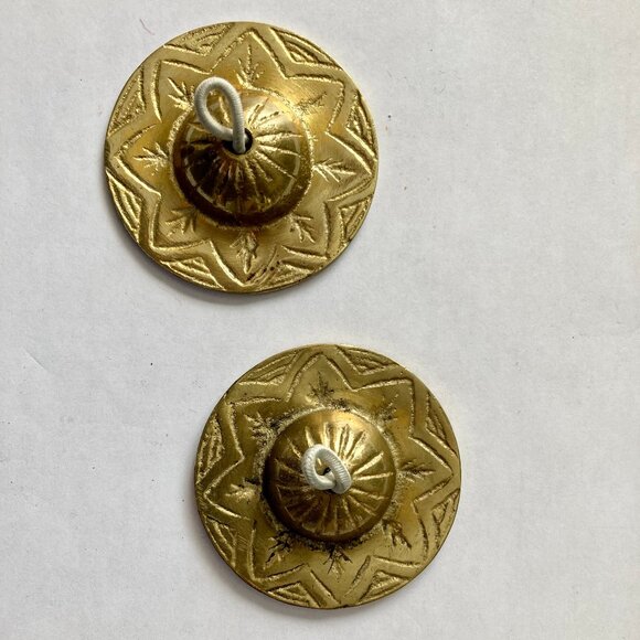 Authentic Egyptian Finger Cymbals (2 pieces) - Picture 1 of 4